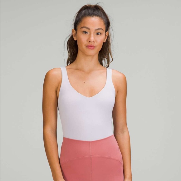 NWOT Lululemon Align Lavender Bodysuit - Picture 2 of 7